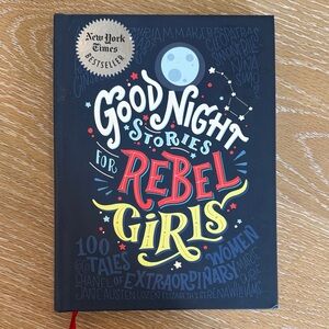 Good Night Stories for Rebel Girls Hardcover Book